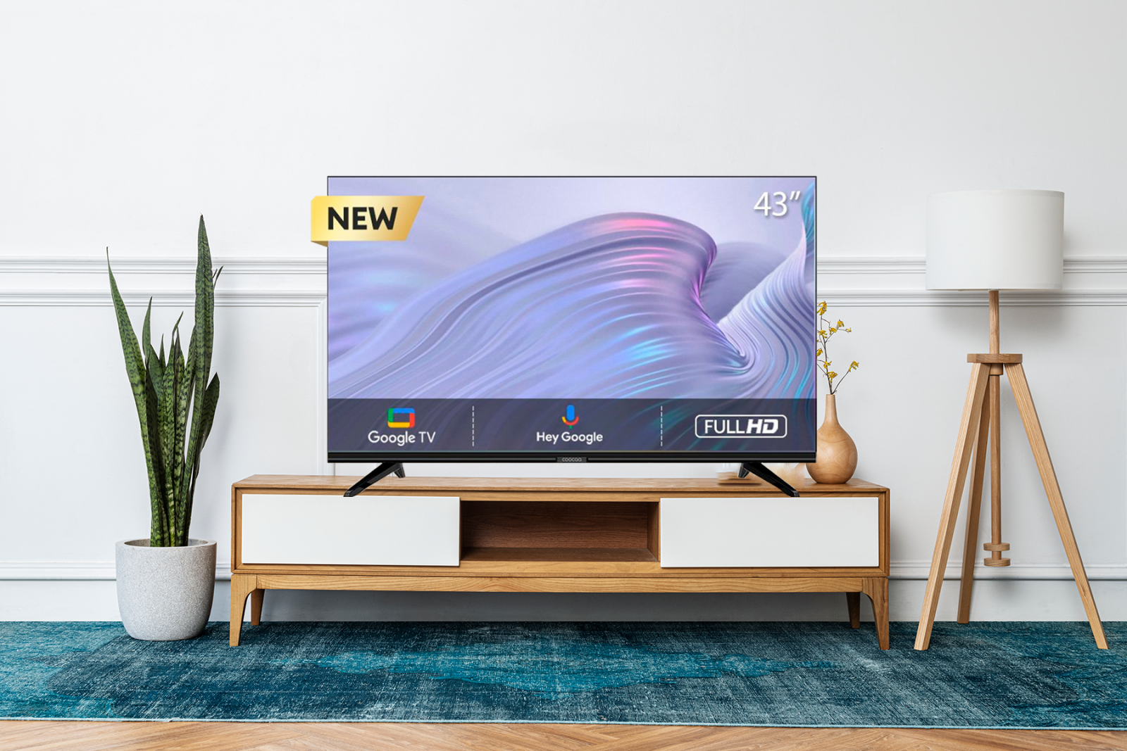 Google Tivi Coocaa HD 43 inch 43Z72 chính hãng giá rẻ