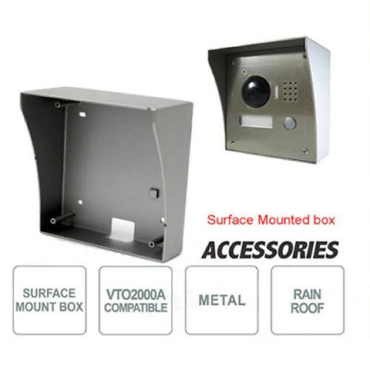 CHÂN ĐẾ ÂM TƯỜNG CHUÔNG HÌNH QUESTEK QTA-VDP01 